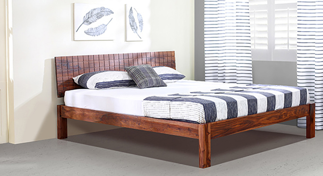 Valencia Bed (Teak Finish) Queen Size